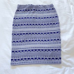 RD style printed skirt